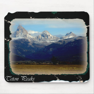 Tapis De Souris crêtes de teton