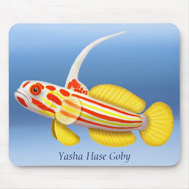 Tapis De Souris Crevette Goby Mousepad de Yasha Hase (Devant)