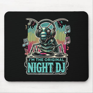 Tapis De Souris Cricket Insecte Je Suis Le Dj De Nuit Original