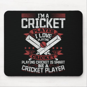 Tapis De Souris Cricket - Jouer au cricket est intelligent être un