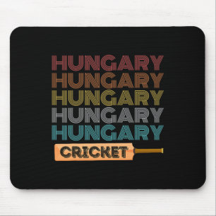 Tapis De Souris Cricket rétro vintage Hongrie 