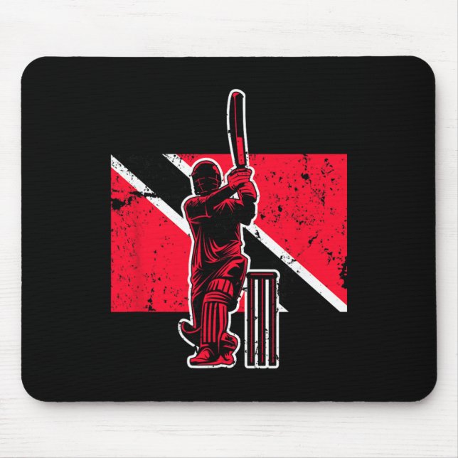 Tapis De Souris Cricket Trinité-et-Togo  (Devant)