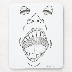 Tapis De Souris "Criez" Mousepad