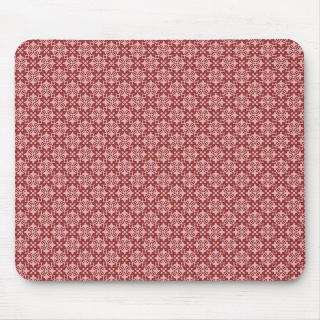 Tapis De Souris Crimson Red Stylishly Chic Mousepad (Devant)
