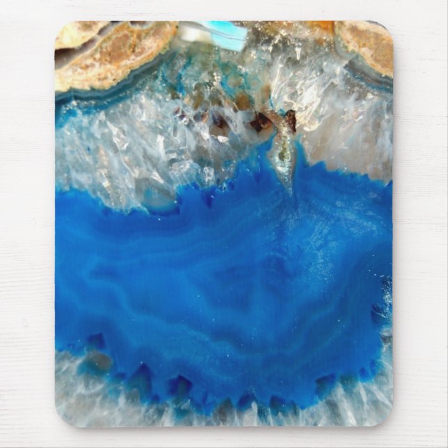 Tapis De Souris cristal bleu (Devant)