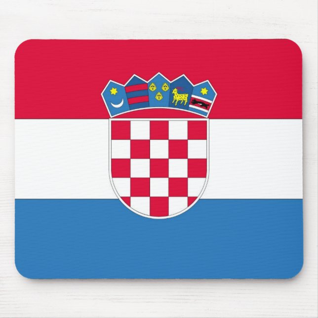 Tapis De Souris Croatian Flag or Flag of Croatia (Devant)