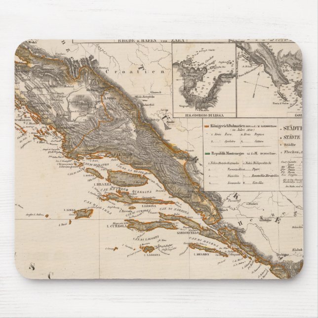 Tapis De Souris Croatie (Devant)