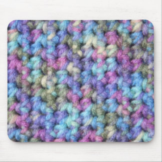 Tapis De Souris Crochet multi violet bleu de couleur