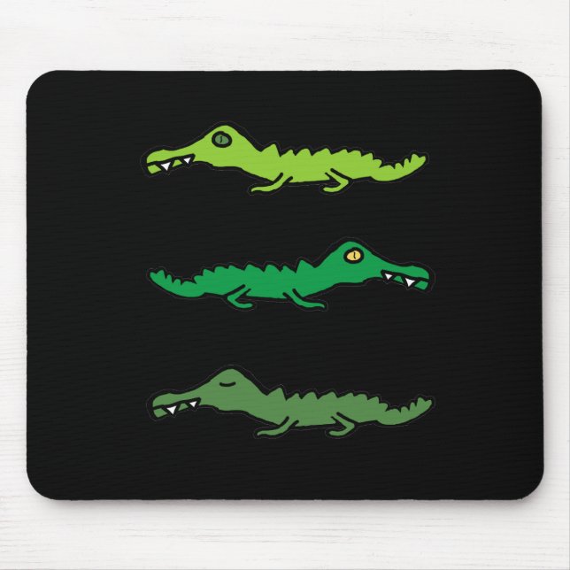 Tapis De Souris Crocodile (Devant)