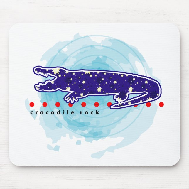 Tapis De Souris Crocodile Rock Mousepad (Devant)