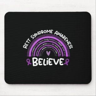 Tapis De Souris Croire au Mois de sensibilisation au syndrome de R