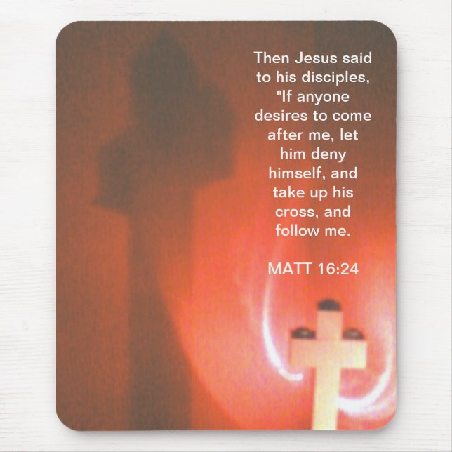 Tapis de souris croisé (Devant)