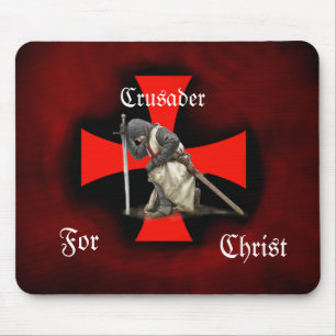 Tapis De Souris Croisé pour le Christ