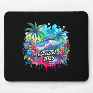 Tapis De Souris Croisière 2025 Vacances en croisière Voyage en fam