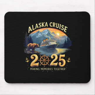 Tapis De Souris Croisière Alaska 2025 Correspondant Famille Et Gro