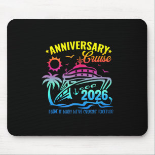 Tapis De Souris Croisière d'anniversaire 2026 Créer des souvenirs