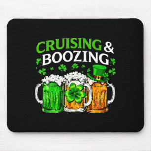 Tapis De Souris Croisière de boisson irlandaise buvant la saint-pa