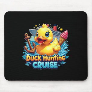 Tapis De Souris Croisière de chasse au canard Hunter Rubber Duckie