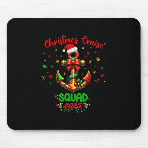 Tapis De Souris Croisière de Noël Famille Groupe Assorti Pyjama de