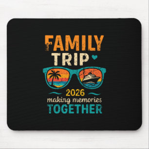 Tapis De Souris Croisière de vacances en famille 2026 Création de