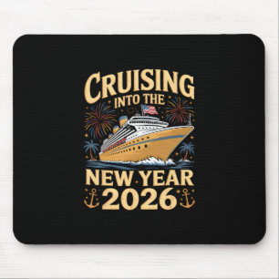 Tapis De Souris Croisière de vacances en famille pour le Nouvel An