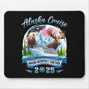 Tapis De Souris Croisière en Alaska 2025 Créer des souvenirs ensem