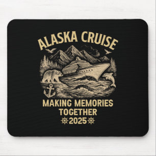 Tapis De Souris Croisière en Alaska 2025 En croisière ensemble Vac
