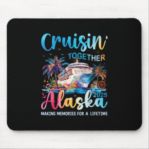 Tapis De Souris Croisière en Alaska 2025 Vacances de croisière en