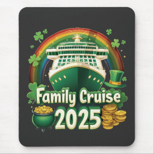 Tapis De Souris Croisière en famille 2025 St. Patrick’s Matching L