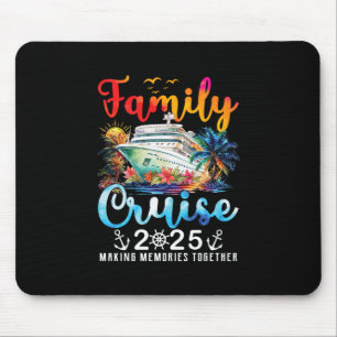 Tapis De Souris Croisière en famille 2025 Voyage de vacances Famil