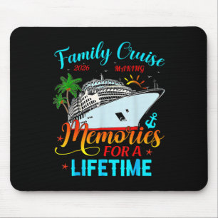 Tapis De Souris Croisière en famille 2026 Créer des souvenirs pour