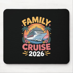 Tapis De Souris Croisière en famille 2026 Drôle de croisière