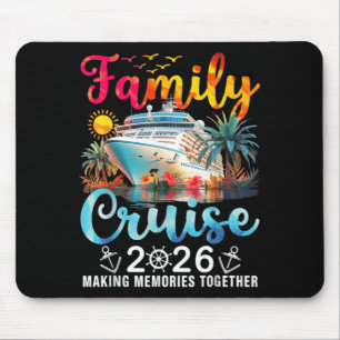 Tapis De Souris Croisière en famille 2026 Vacances d'été en famill