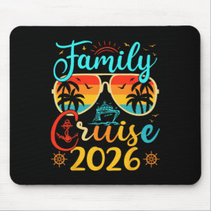 Tapis De Souris Croisière en famille 2026 Vacances d'été en famill