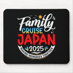 Tapis De Souris Croisière en famille Japon 2025 Vacances en famill