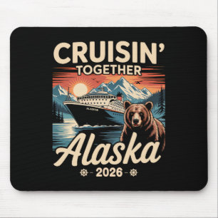 Tapis De Souris Croisière Ensemble Alaska 2026 Famille Amie Alaska