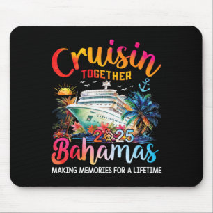 Tapis De Souris Croisière Ensemble Bahamas 2025 Chemise Famille Cr