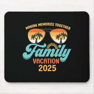 Tapis De Souris Croisière familiale 2025 tenue de vacances familia