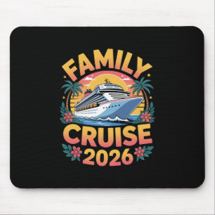 Tapis De Souris Croisière familiale 2026 Croisière Vacances corres