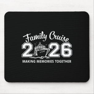 Tapis De Souris Croisière familiale 2026 Escouade de croisière ass