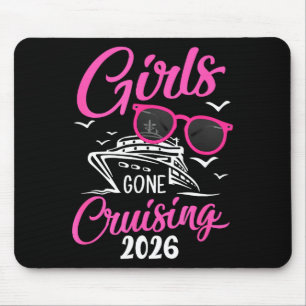 Tapis De Souris Croisière Filles en Vacances 2026 Fête de Croisièr