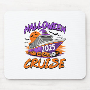 Tapis De Souris Croisière Halloween 2025 Croisière Halloween en fa