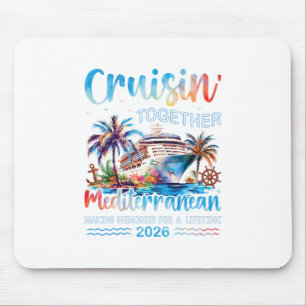 Tapis De Souris Croisière Méditerranéenne 2026 Vacances en Famille