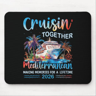 Tapis De Souris Croisière méditerranéenne pour femmes 2026 Vacance