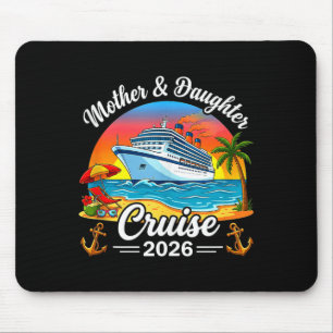 Tapis De Souris Croisière mère fille 2026 voyage vacances famille