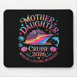 Tapis De Souris Croisière mère fille 2026 voyage vacances tenue as