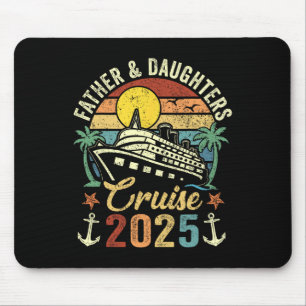 Tapis De Souris Croisière Père Et Filles 2025 Voyage De Famille Va