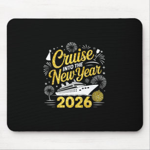 Tapis De Souris Croisière pour les vacances du Nouvel An 2026 en f