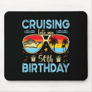 Tapis De Souris Croisière pour mes 50 ans - Croisière pour mes 50 