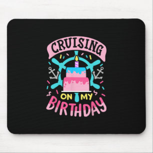 Tapis De Souris Croisière pour mon anniversaire, voyage de croisiè